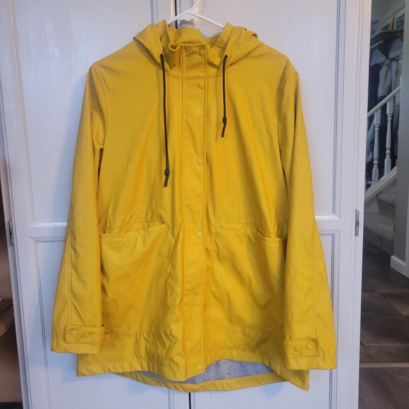 Zara yellow lined jacket sz xs fits larger - Picture 1 of 13